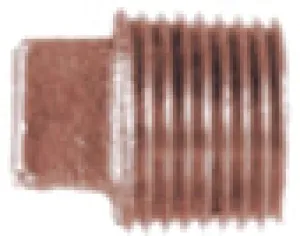 1 Inch Bronze Square Head Plug 38-44655