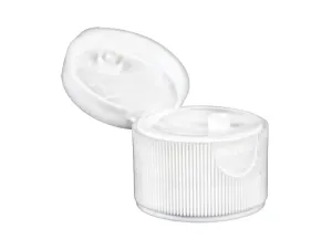 28-410 Flip Cap & Snap Top White Dispensing Caps (Pack Of 10)