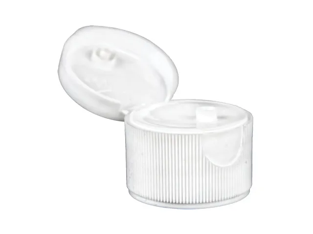 28-410 Flip Cap & Snap Top White Dispensing Caps (Pack Of 10)