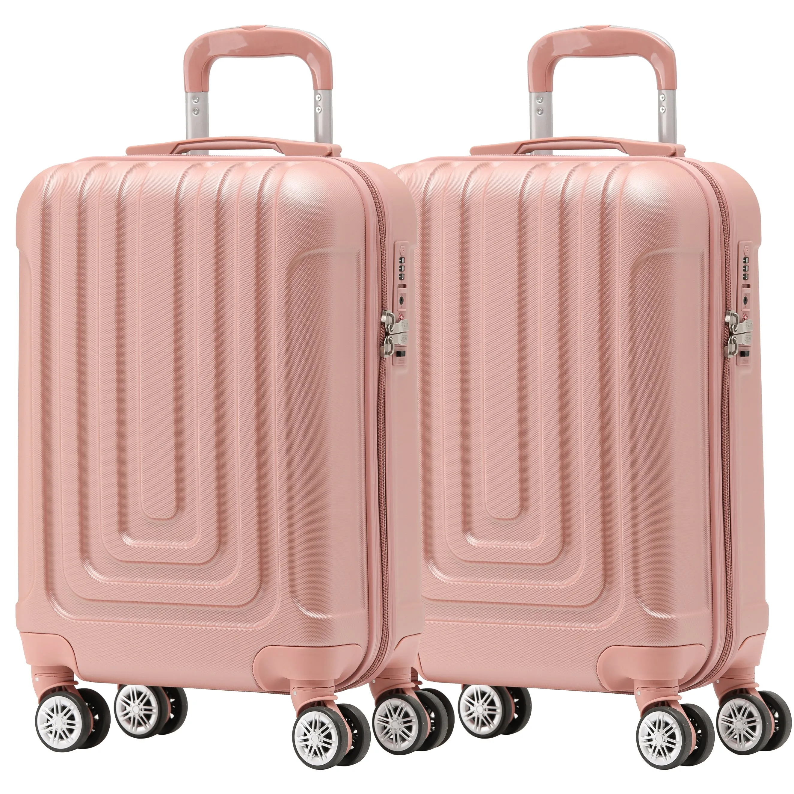 8 Wheel Premium Travel Suitcase TSA Lock Highly Durable 100  Airline Approved