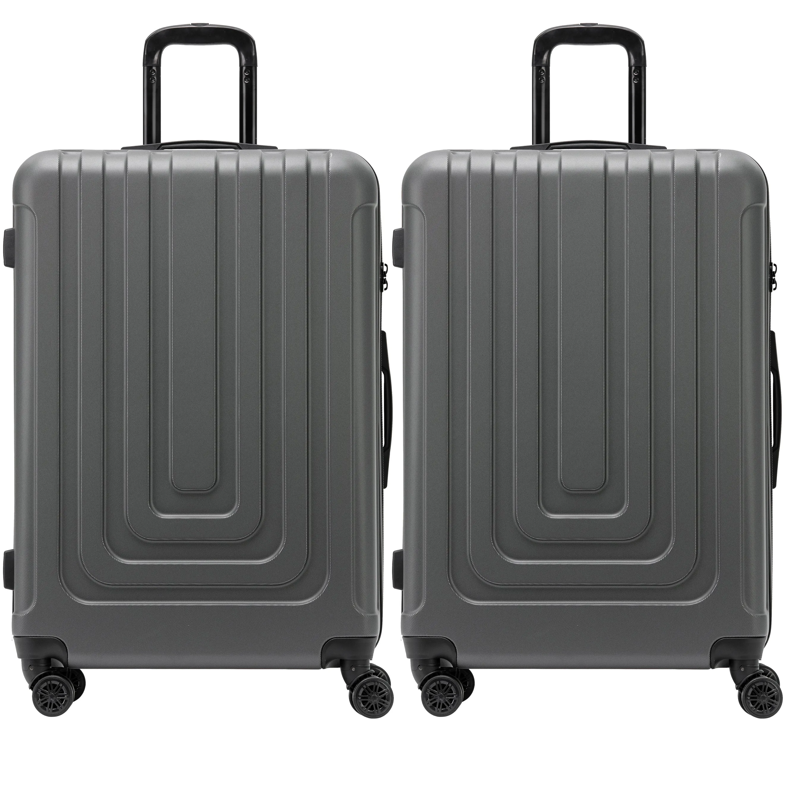 8 Wheel Premium Travel Suitcase TSA Lock Highly Durable 100  Airline Approved
