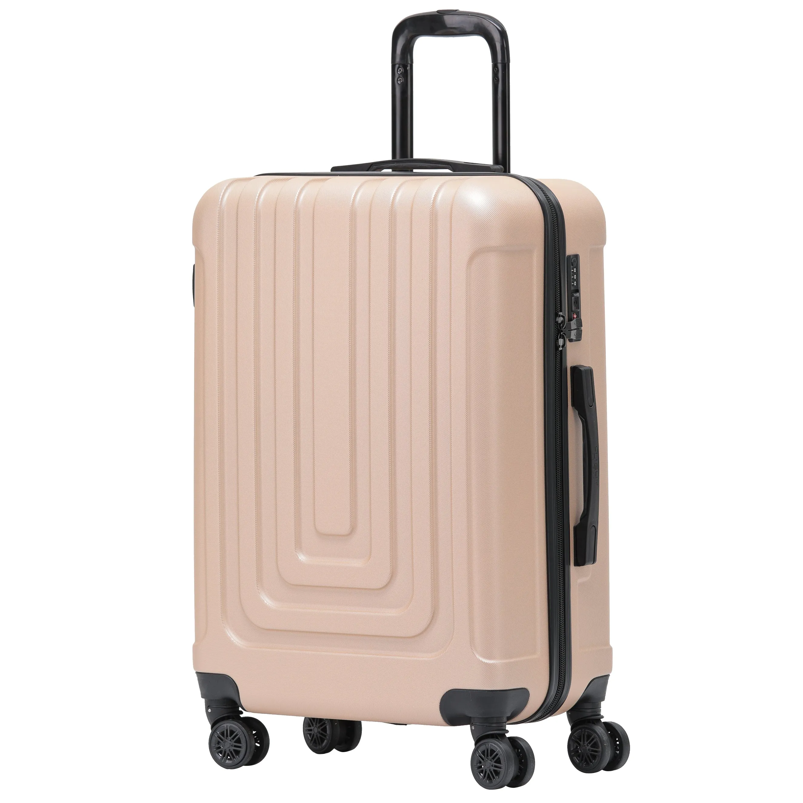 8 Wheel Premium Travel Suitcase TSA Lock Highly Durable 100  Airline Approved