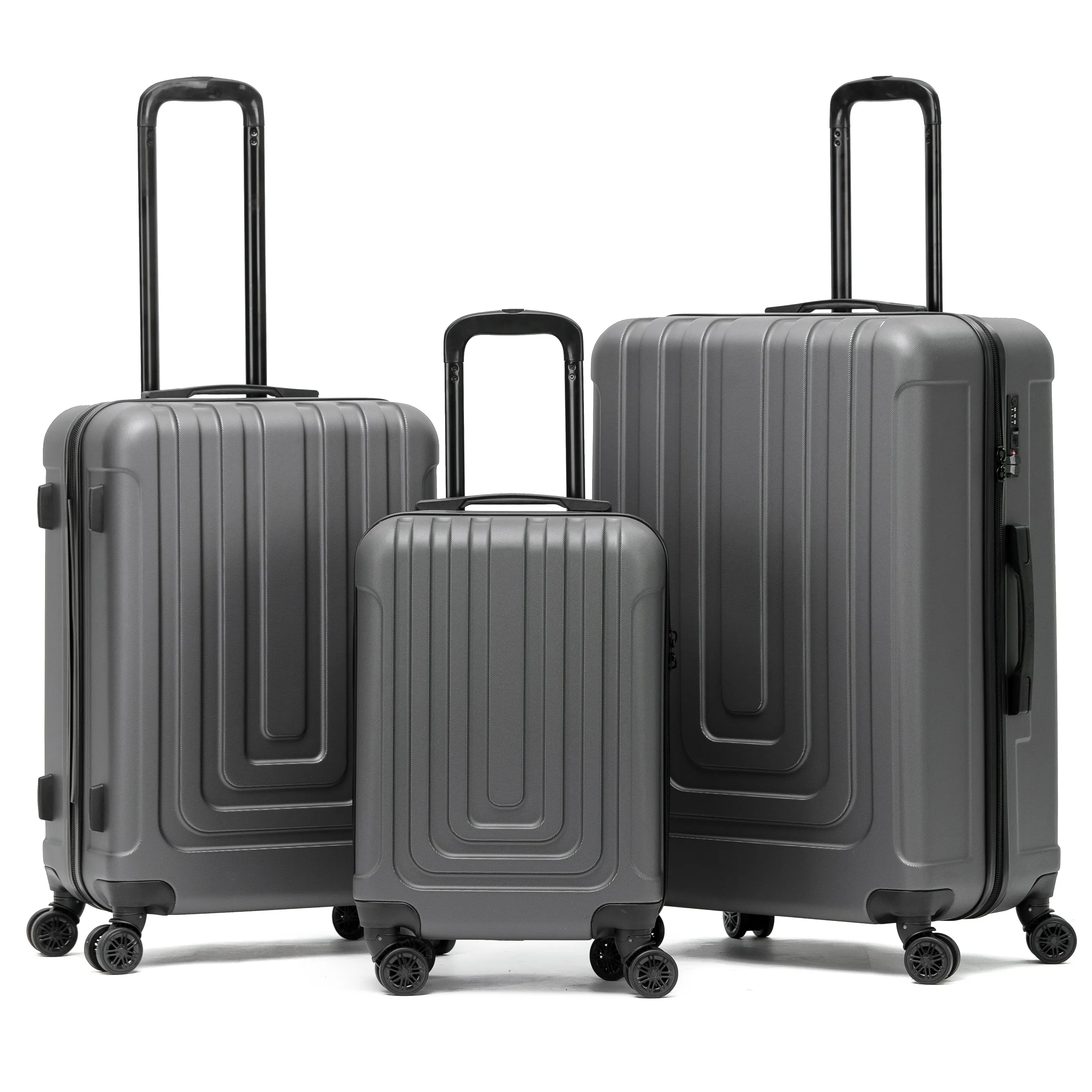 8 Wheel Premium Travel Suitcase TSA Lock Highly Durable 100  Airline Approved