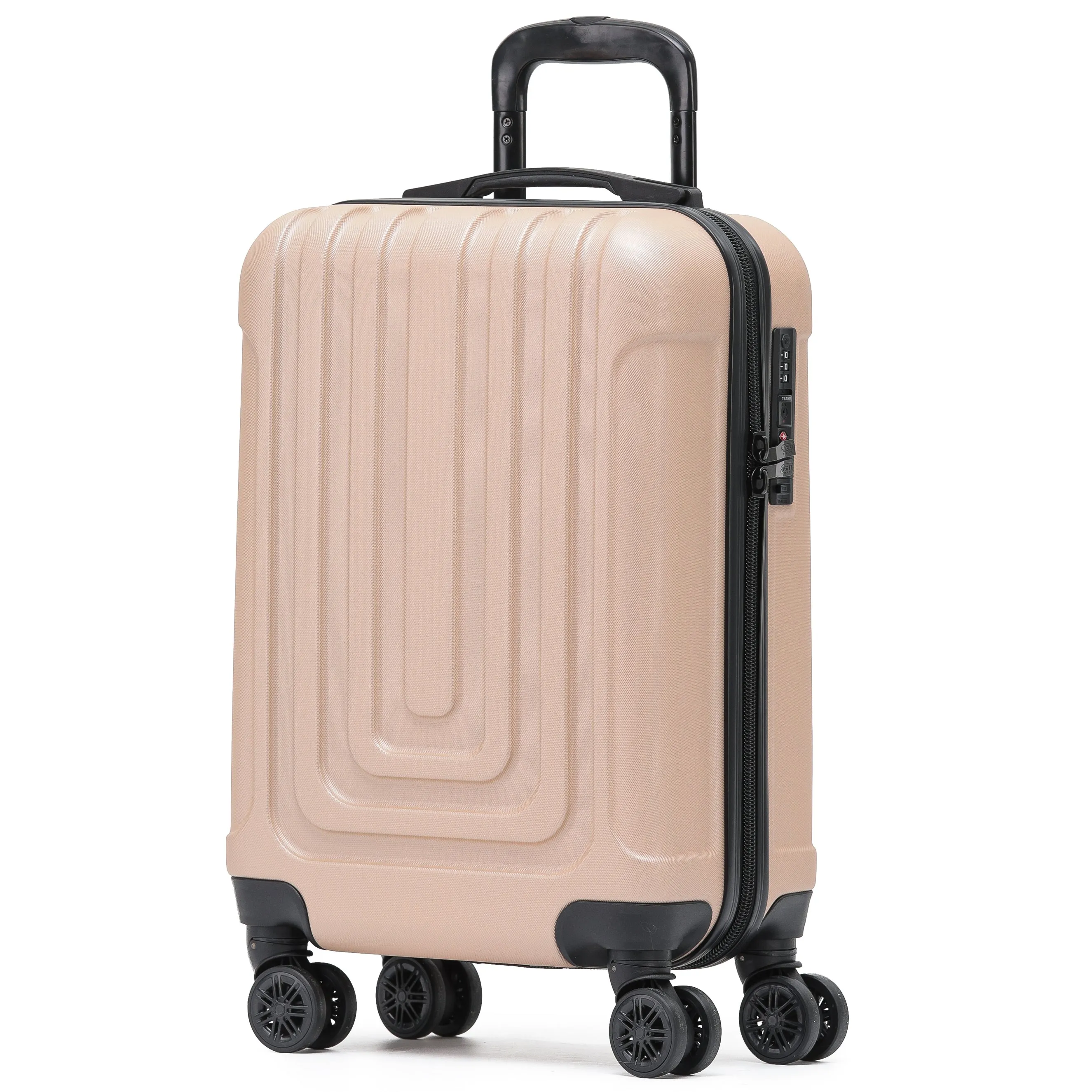 8 Wheel Premium Travel Suitcase TSA Lock Highly Durable 100  Airline Approved