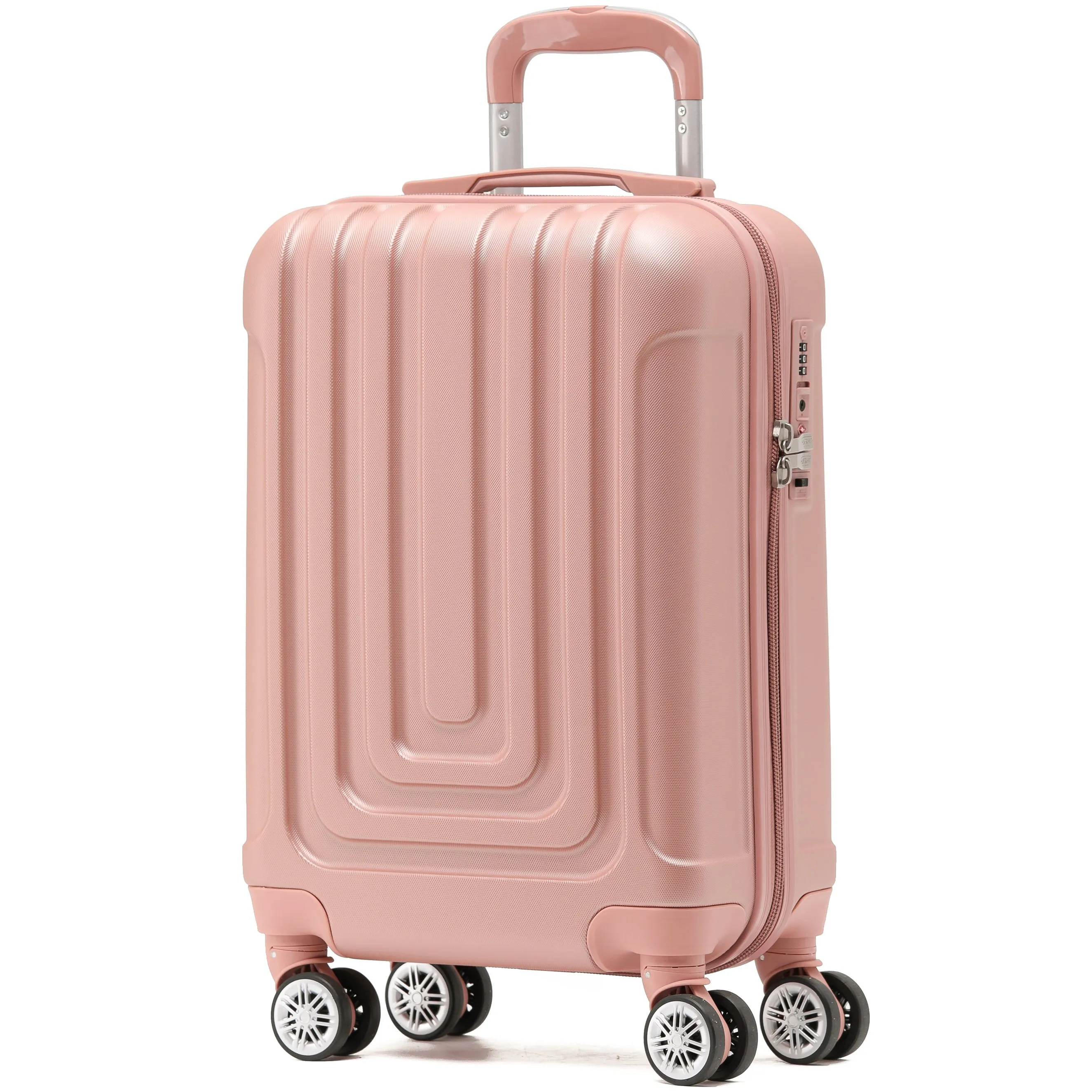 8 Wheel Premium Travel Suitcase TSA Lock Highly Durable 100  Airline Approved