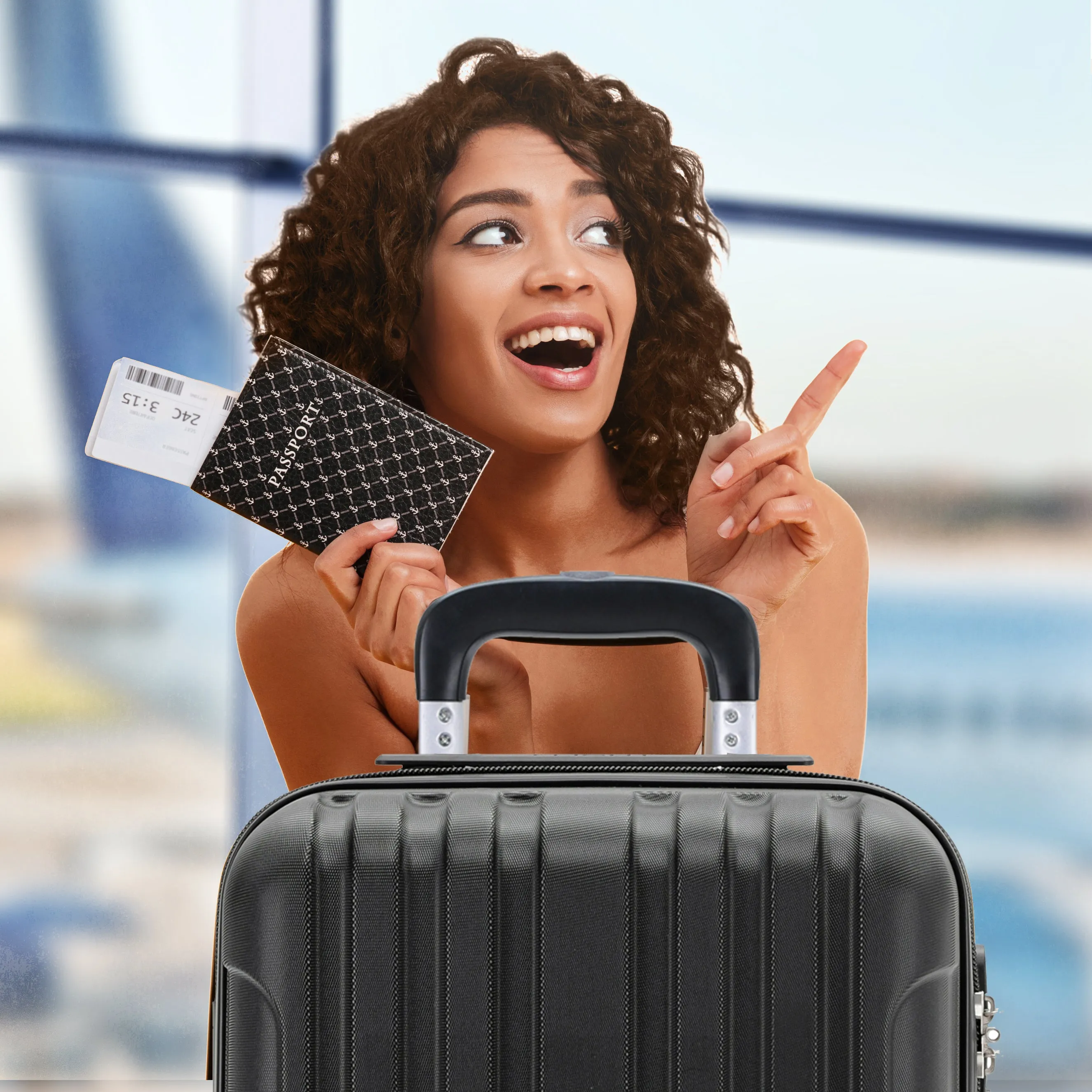 8 Wheel Premium Travel Suitcase TSA Lock Highly Durable 100  Airline Approved