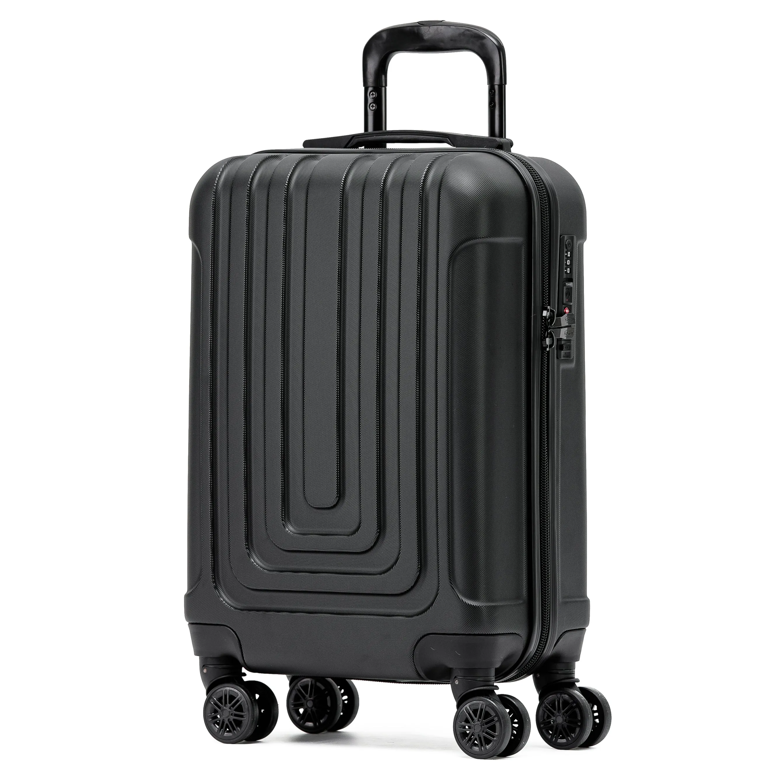 8 Wheel Premium Travel Suitcase TSA Lock Highly Durable 100  Airline Approved