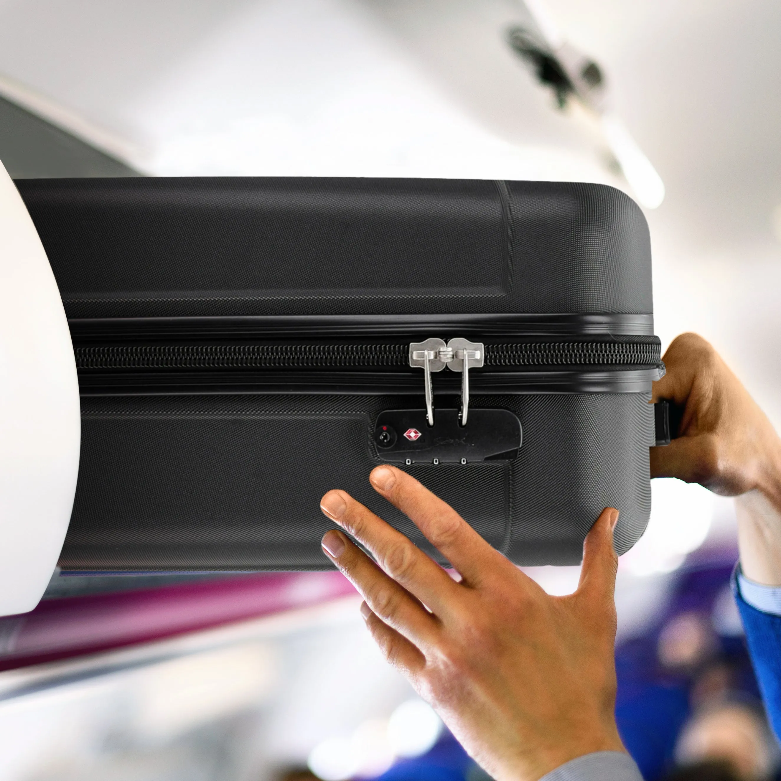 8 Wheel Premium Travel Suitcase TSA Lock Highly Durable 100  Airline Approved