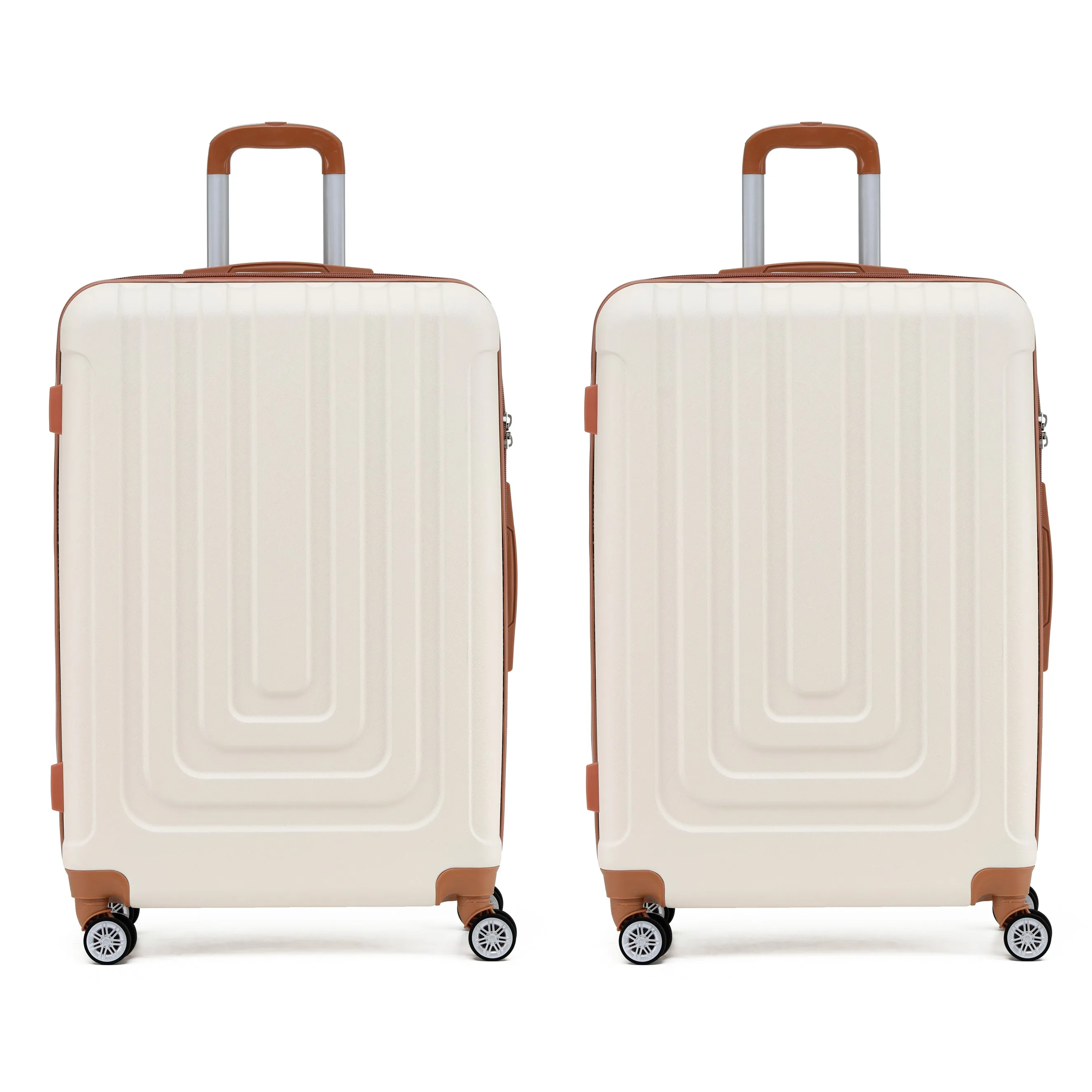 8 Wheel Premium Travel Suitcase TSA Lock Highly Durable 100  Airline Approved