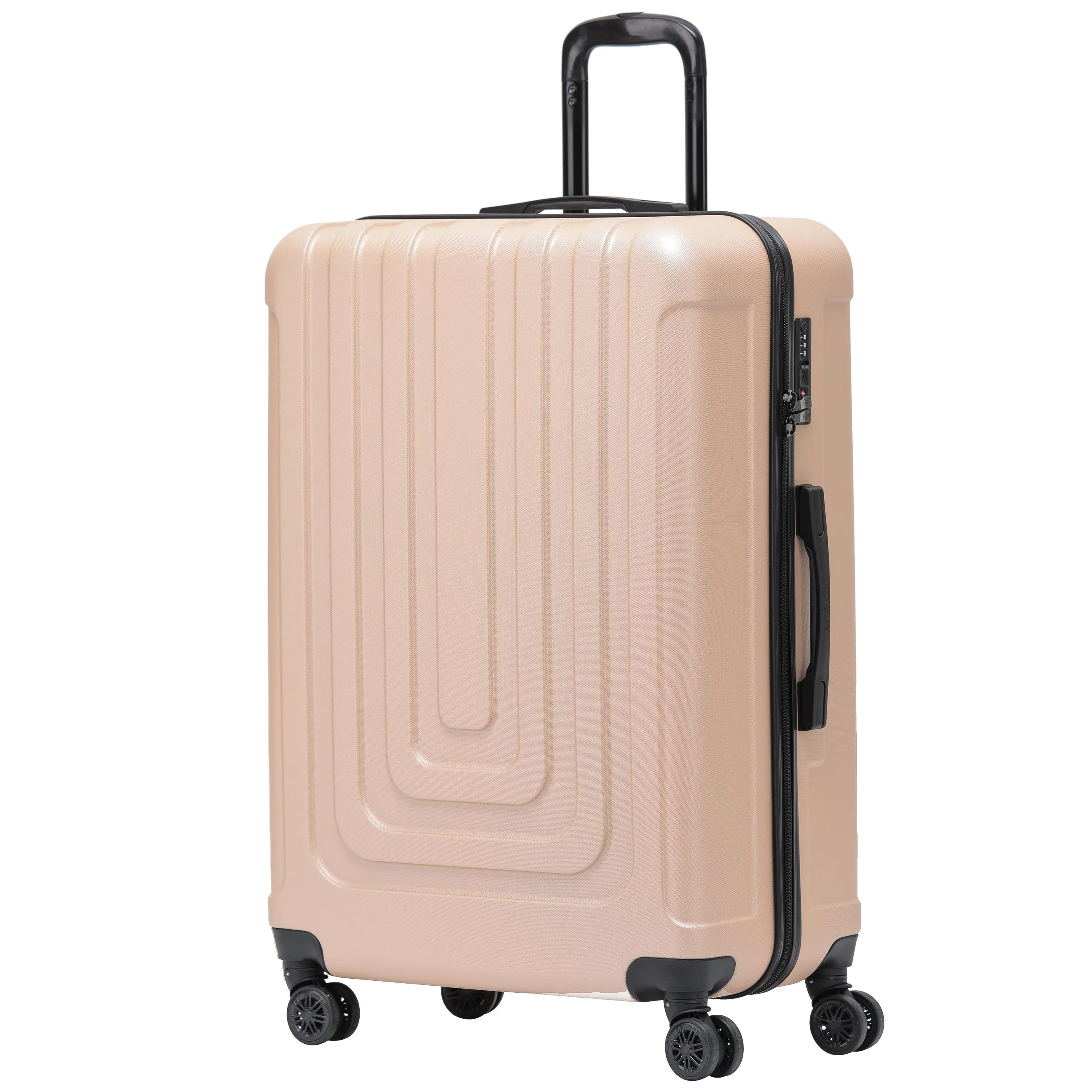 8 Wheel Premium Travel Suitcase TSA Lock Highly Durable 100  Airline Approved