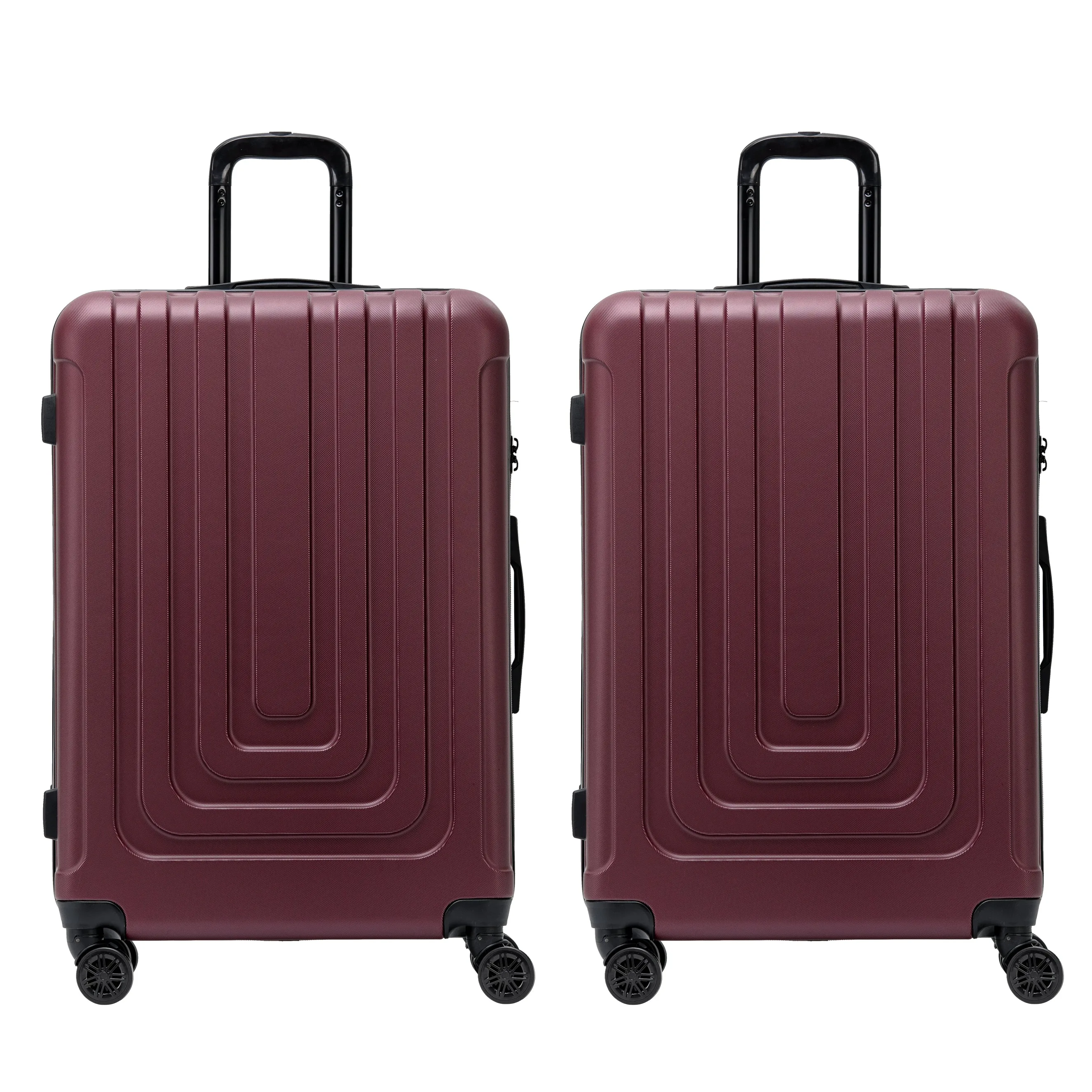 8 Wheel Premium Travel Suitcase TSA Lock Highly Durable 100  Airline Approved