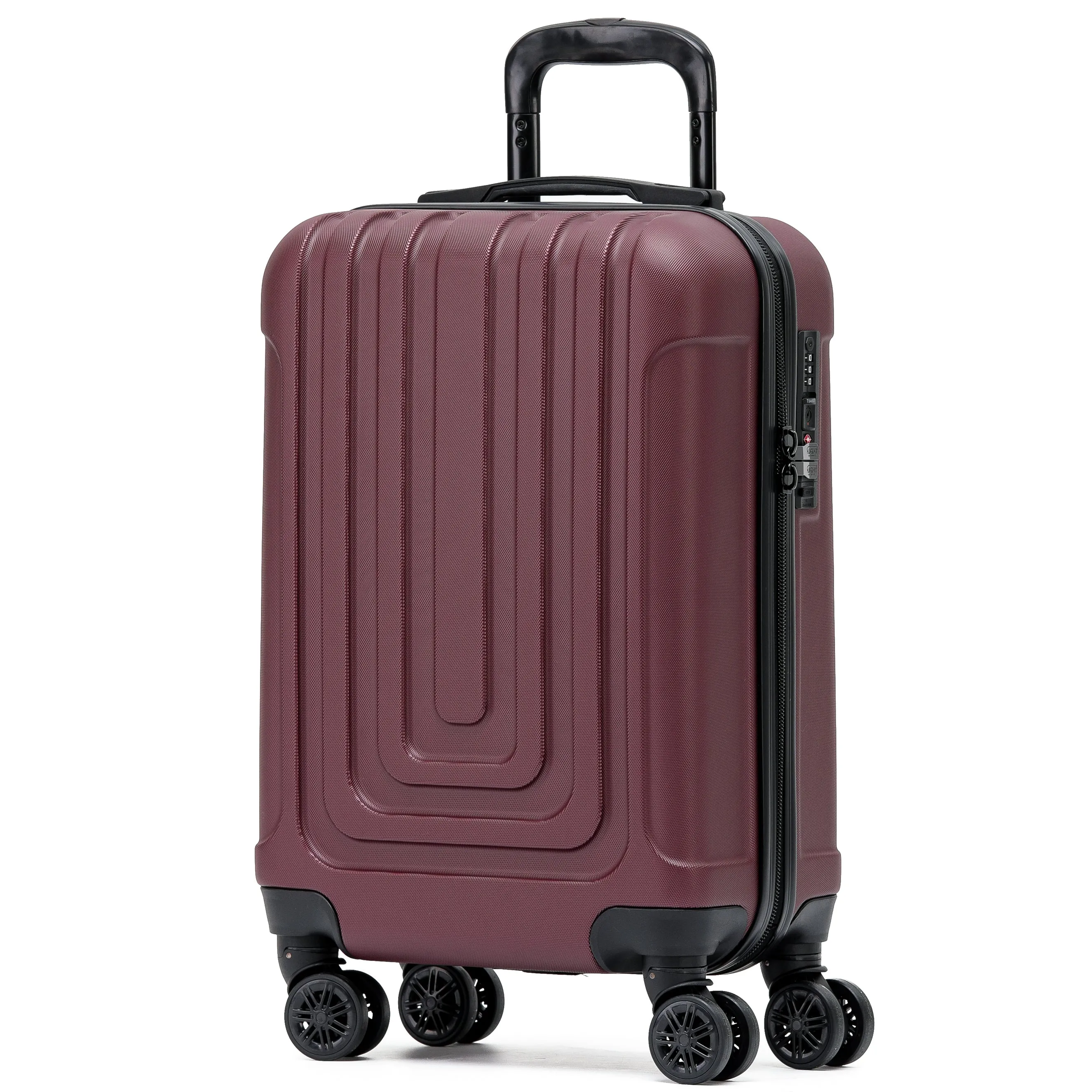 8 Wheel Premium Travel Suitcase TSA Lock Highly Durable 100  Airline Approved