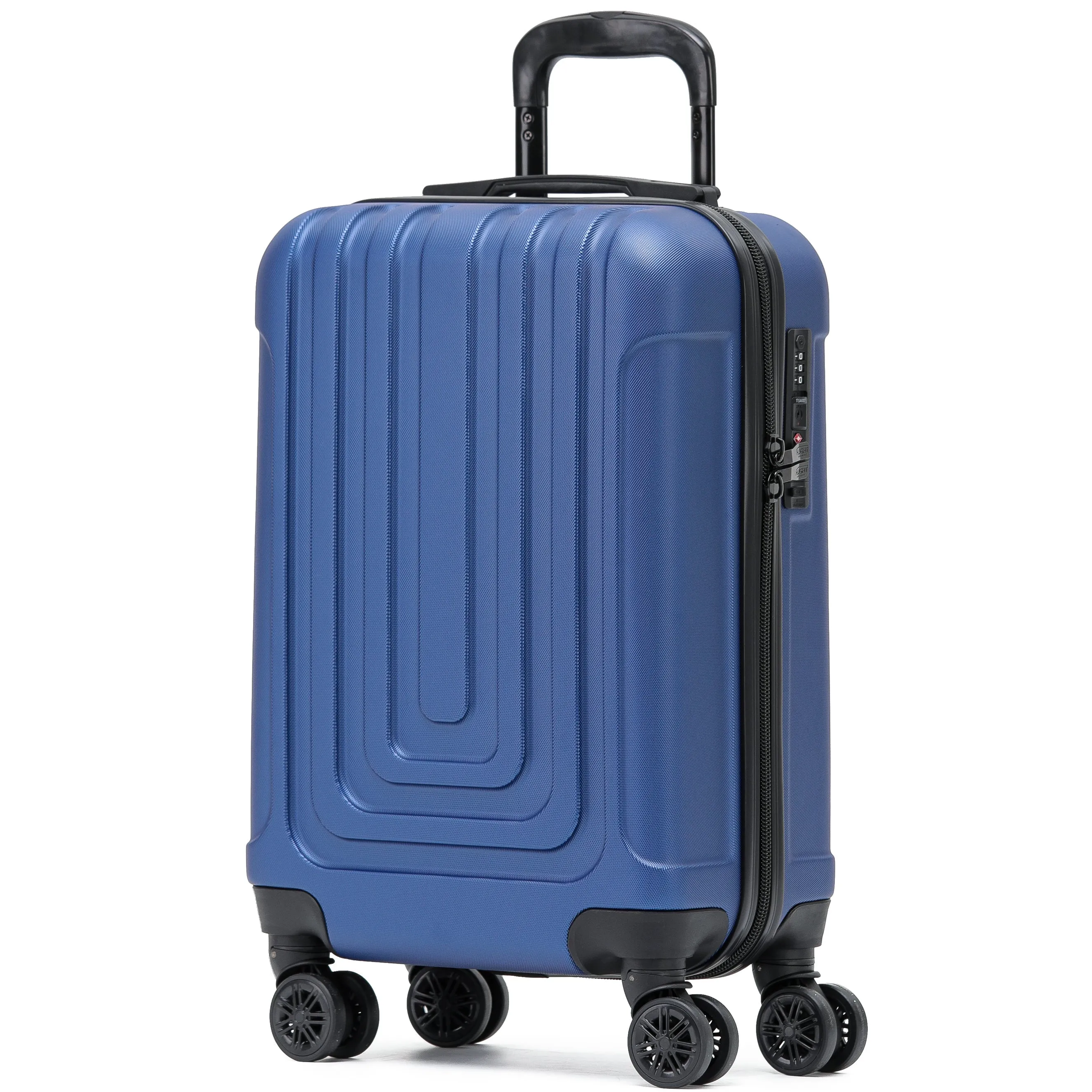 8 Wheel Premium Travel Suitcase TSA Lock Highly Durable 100  Airline Approved