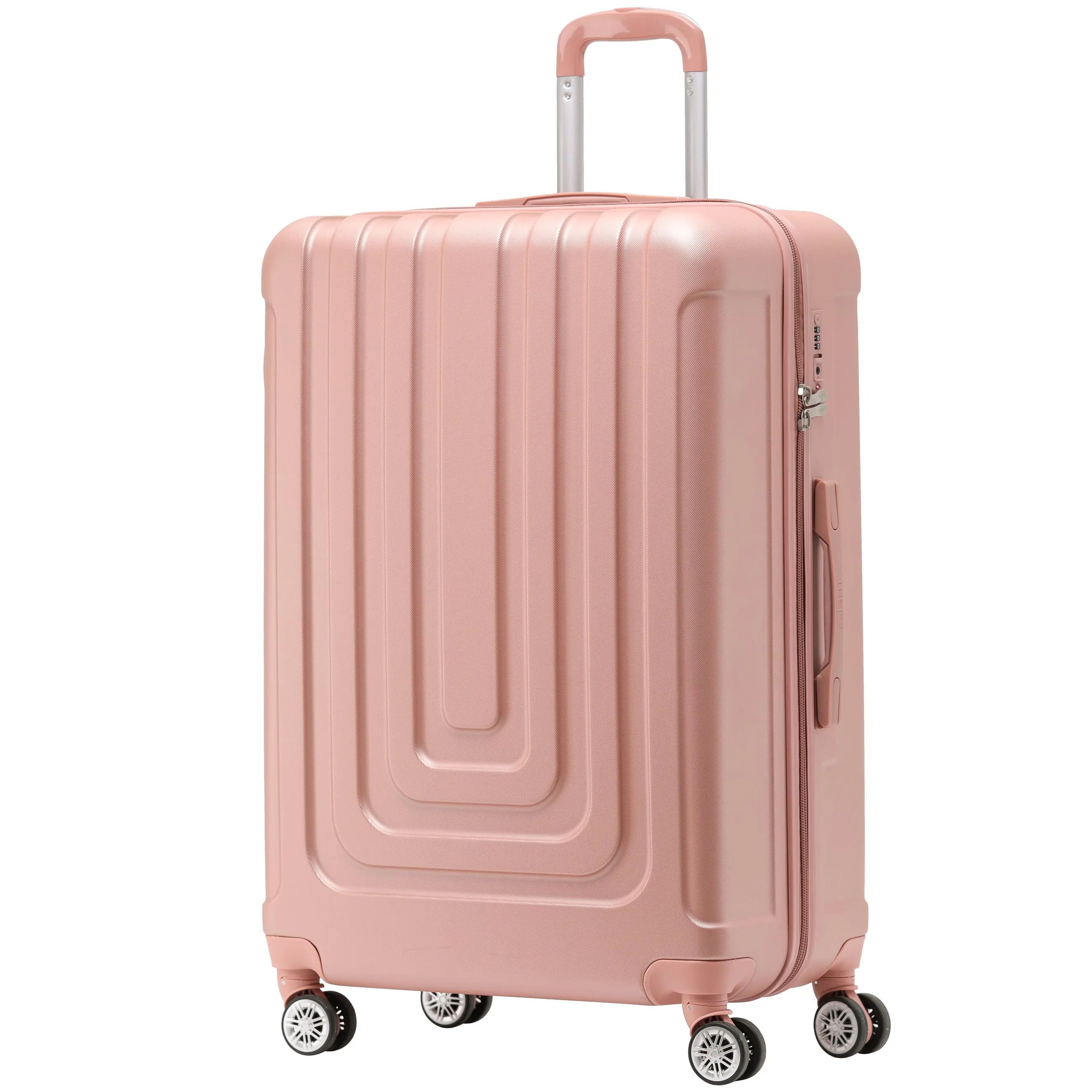 8 Wheel Premium Travel Suitcase TSA Lock Highly Durable 100  Airline Approved