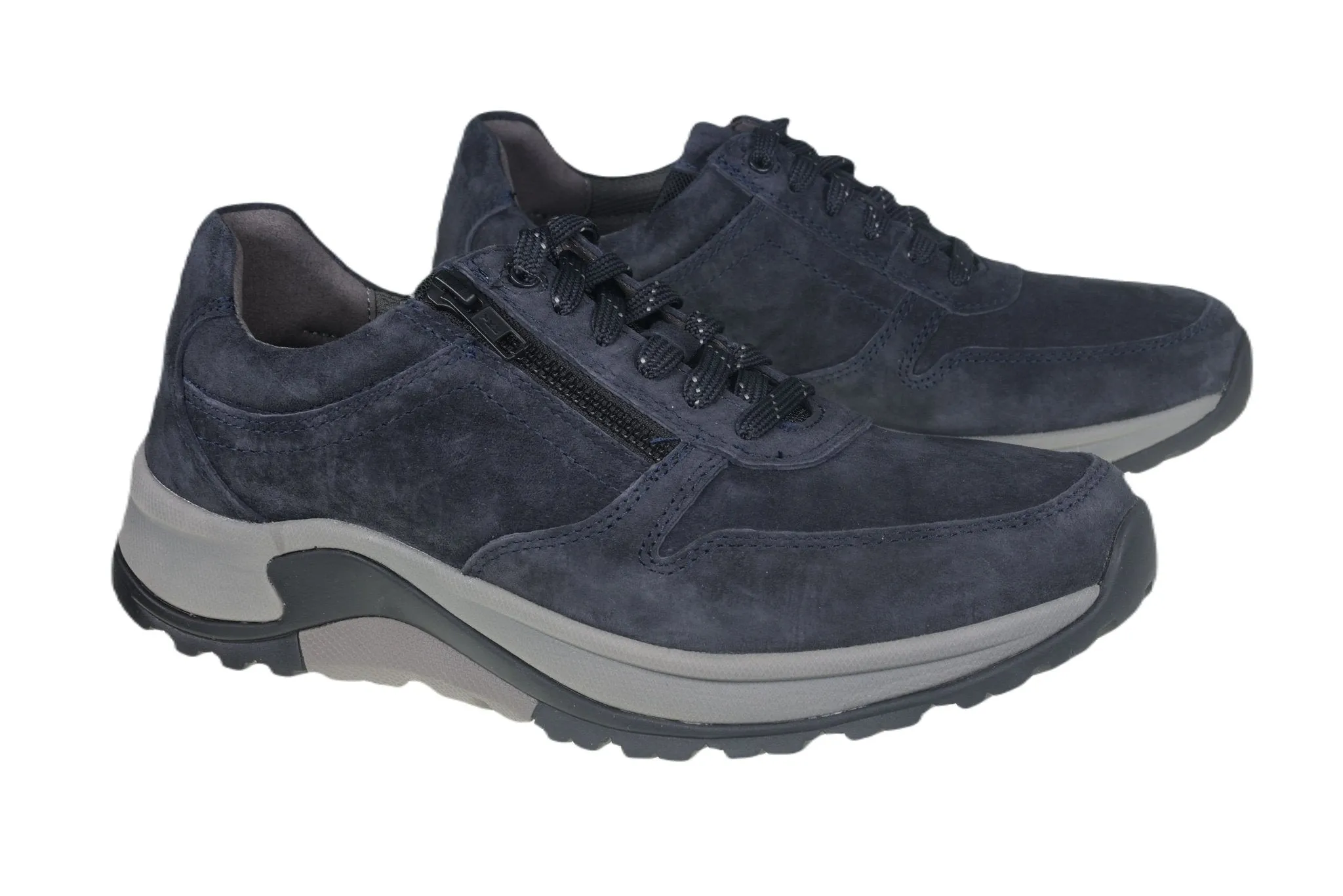 '8000.13.02' men's walking rolling sneaker - blue