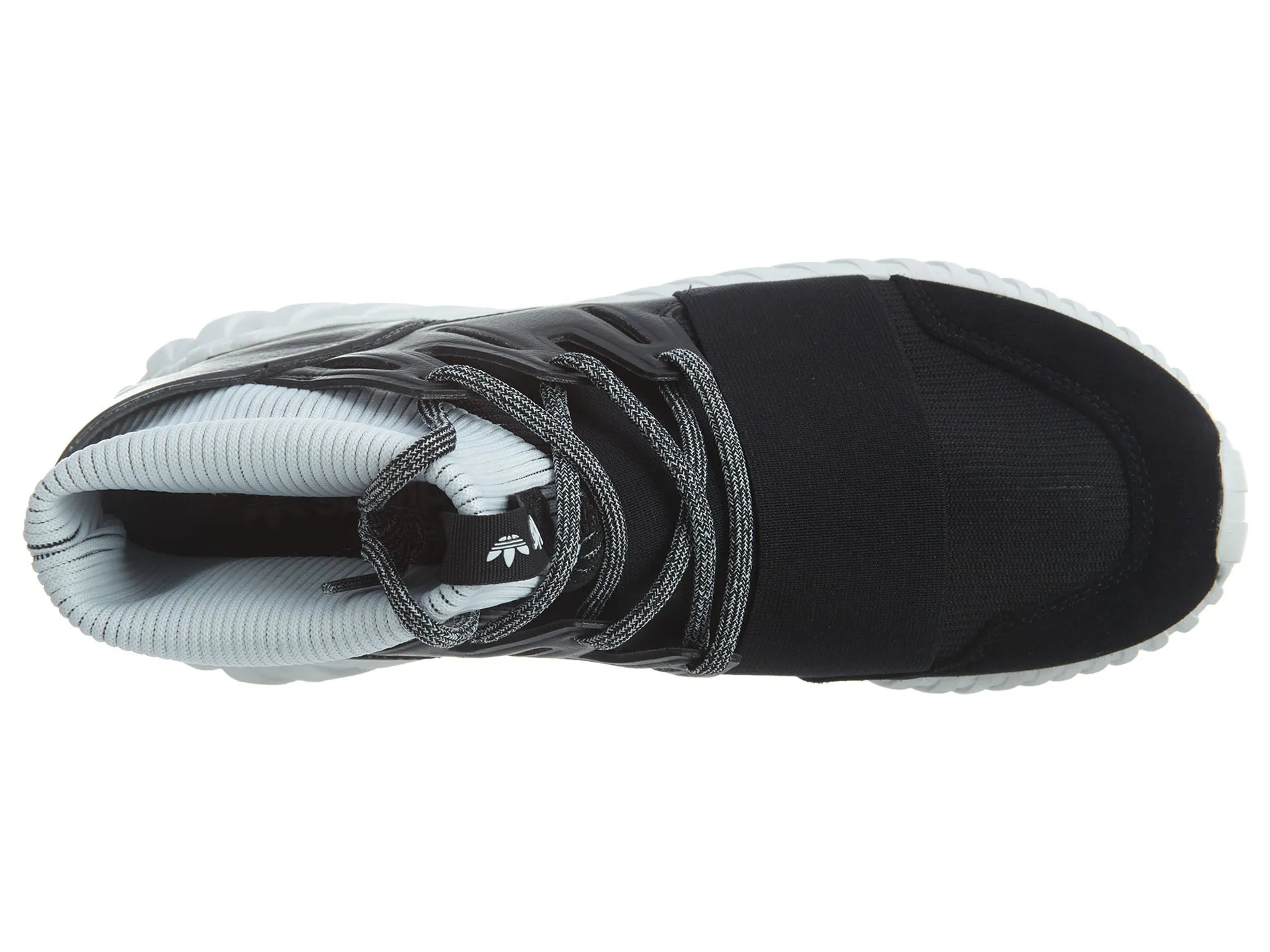 Adidas Tubular Doom Mens BA7555 Black White TwoTone Knit Mens Style :BA7555