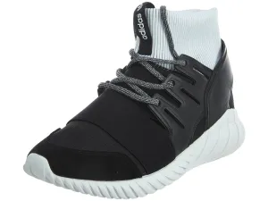 Adidas Tubular Doom Mens BA7555 Black White TwoTone Knit Mens Style :BA7555