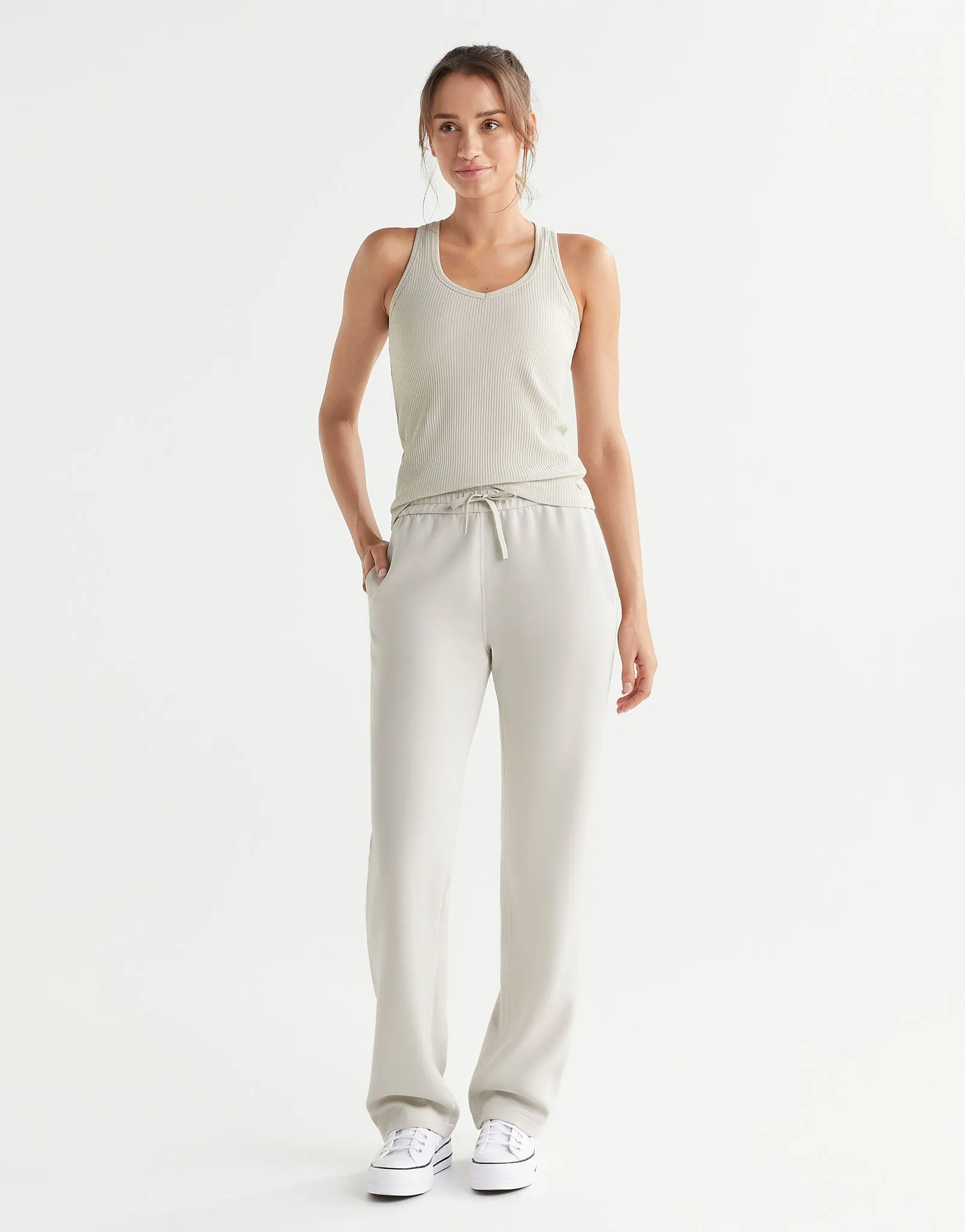 AIMIE Relaxed Fit Jogger - Sand