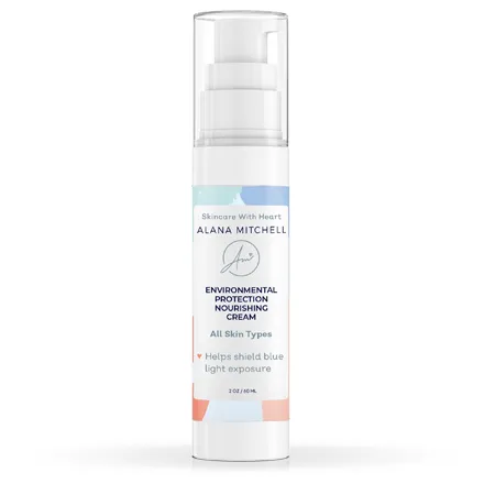 Alana Mitchell Environmental Protection Nourishing Cream 2oz - HEV and Blue Light Shielding
