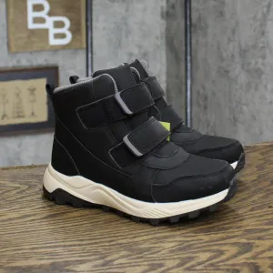 All In Motion Boys Arrow Hiker Winter Boots AD524 Jet Black 1