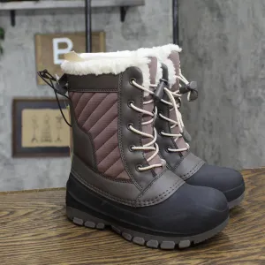 All In Motion Girls Skylar Winter Boots 88236452 Blush Brown 13
