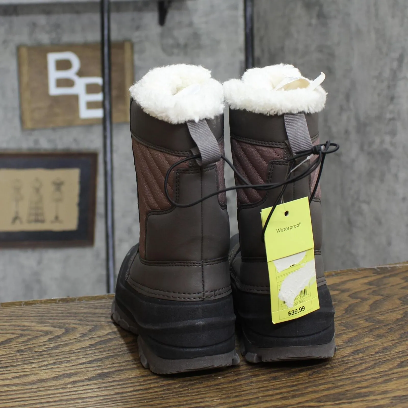 All In Motion Girls Skylar Winter Boots 88236452 Blush Brown 13