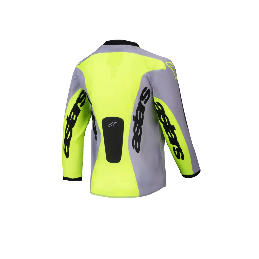 Alpinestars - 2025 Youth Racer Veil Grey Yellow Jersey