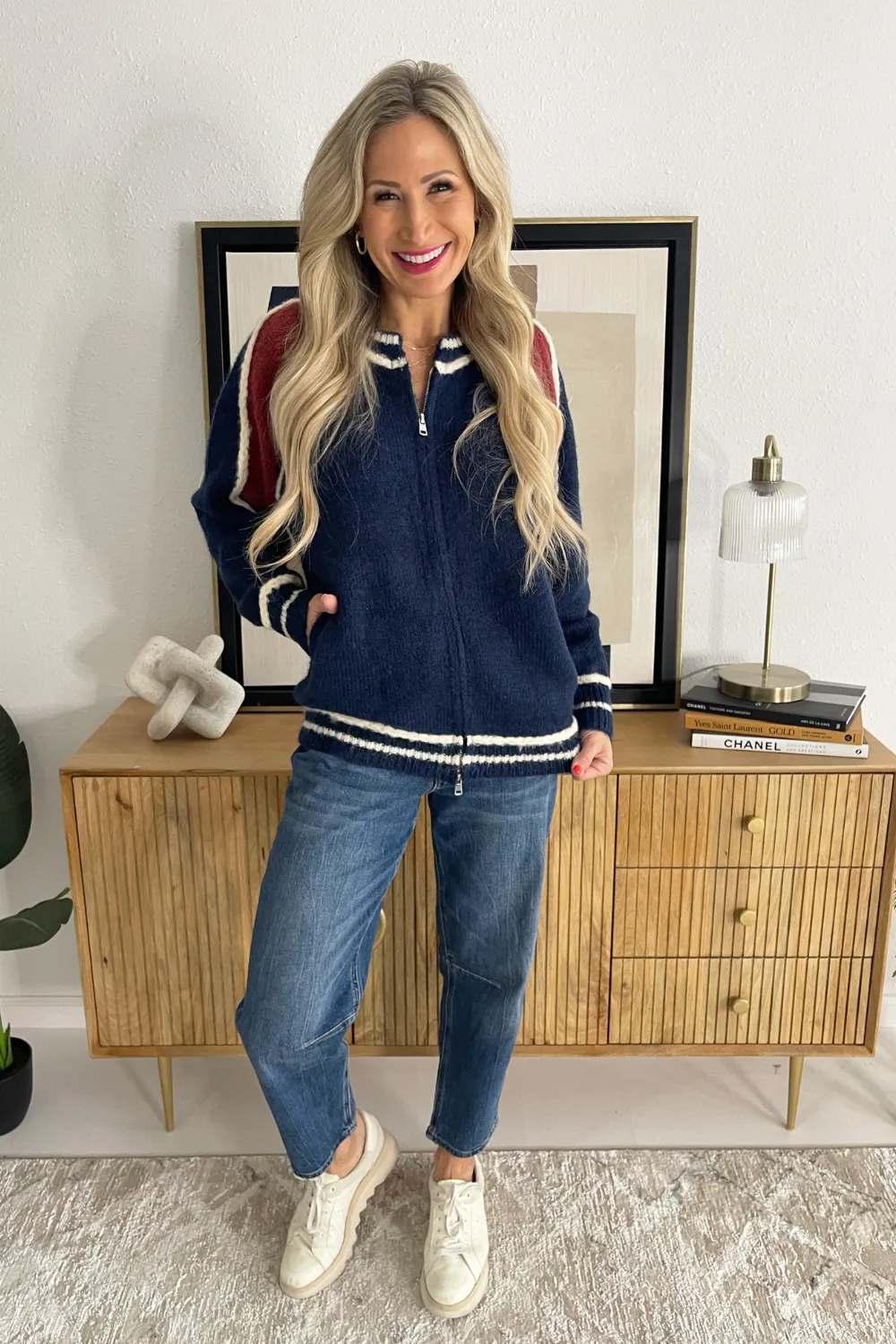 Ashley High Rise Slouchy Barrel Straight Leg