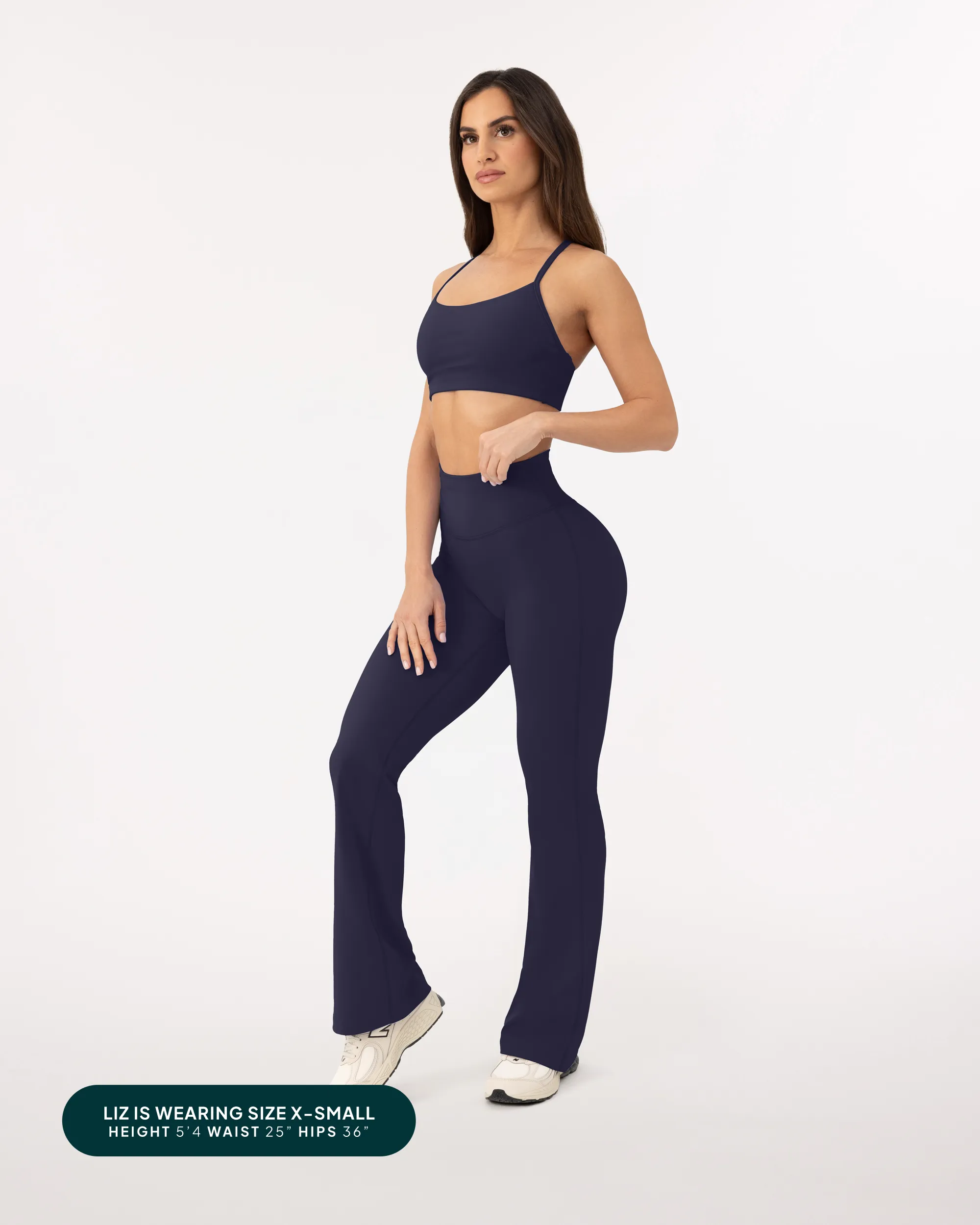 Athleisure Full Length Flared Leggings