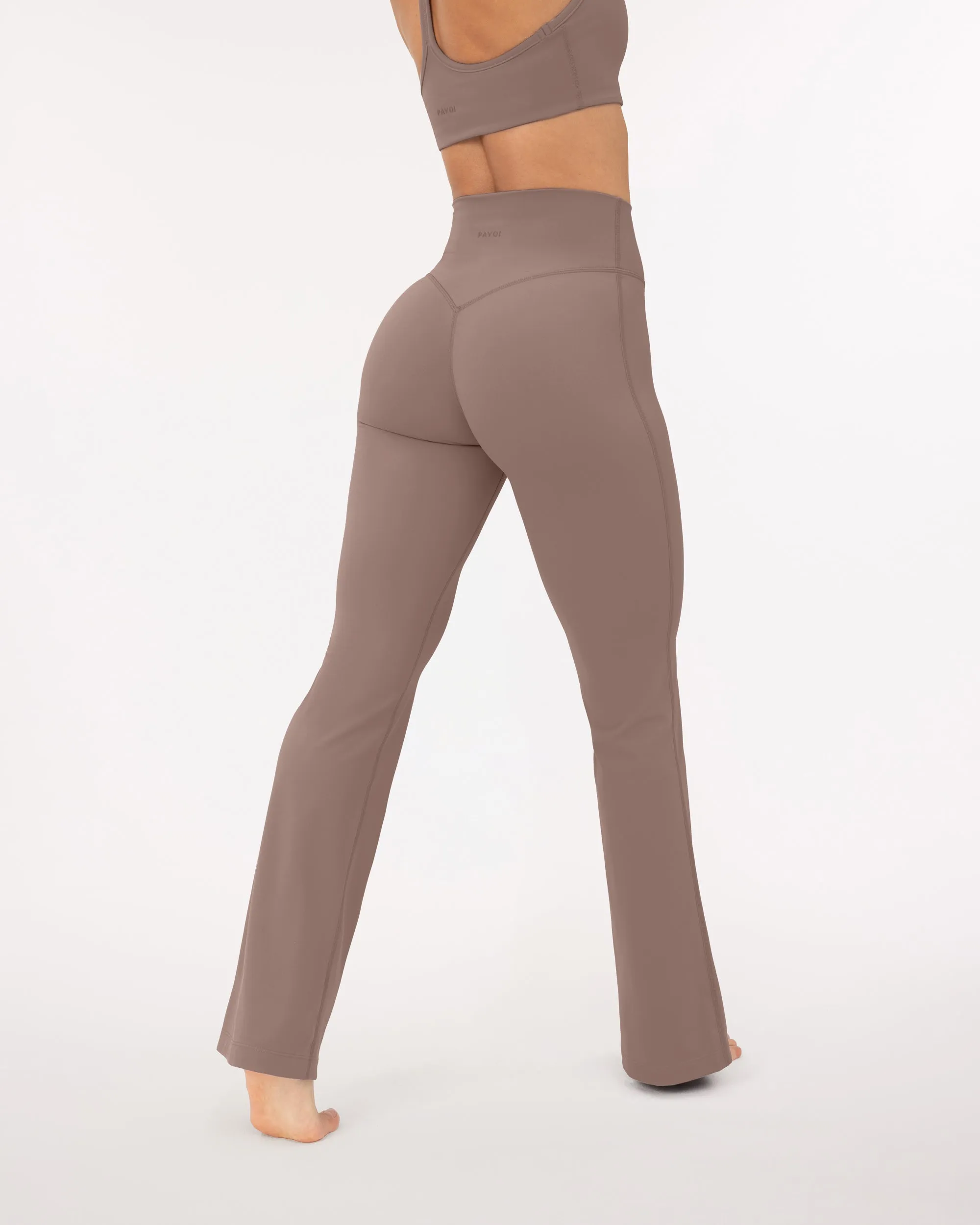 Athleisure Full Length Flared Leggings