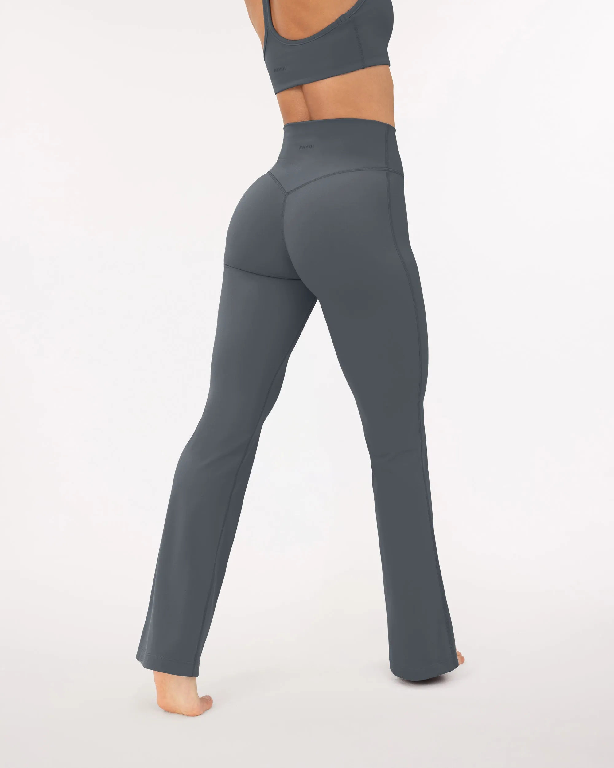 Athleisure Full Length Flared Leggings