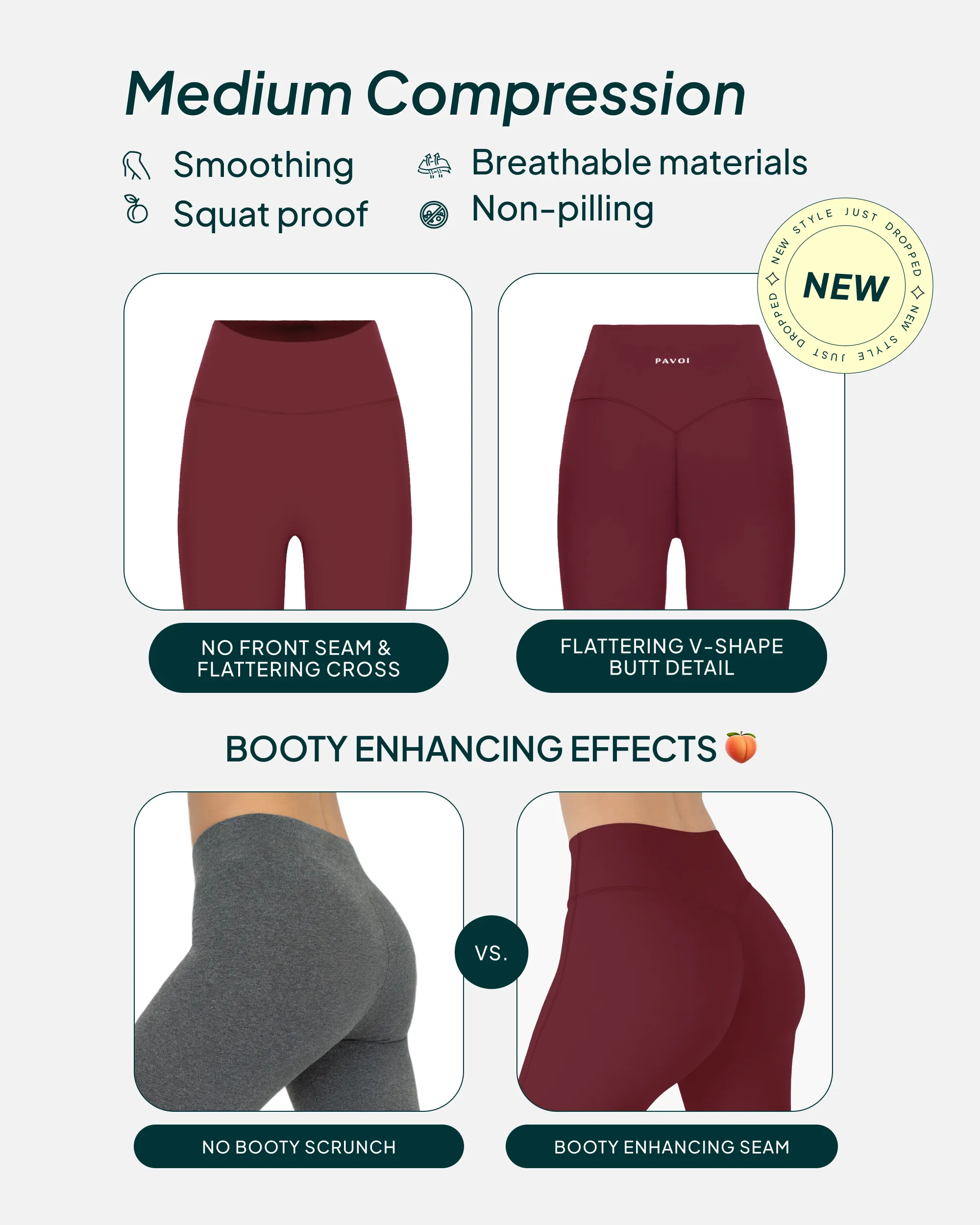 Athleisure Full Length Flared Leggings