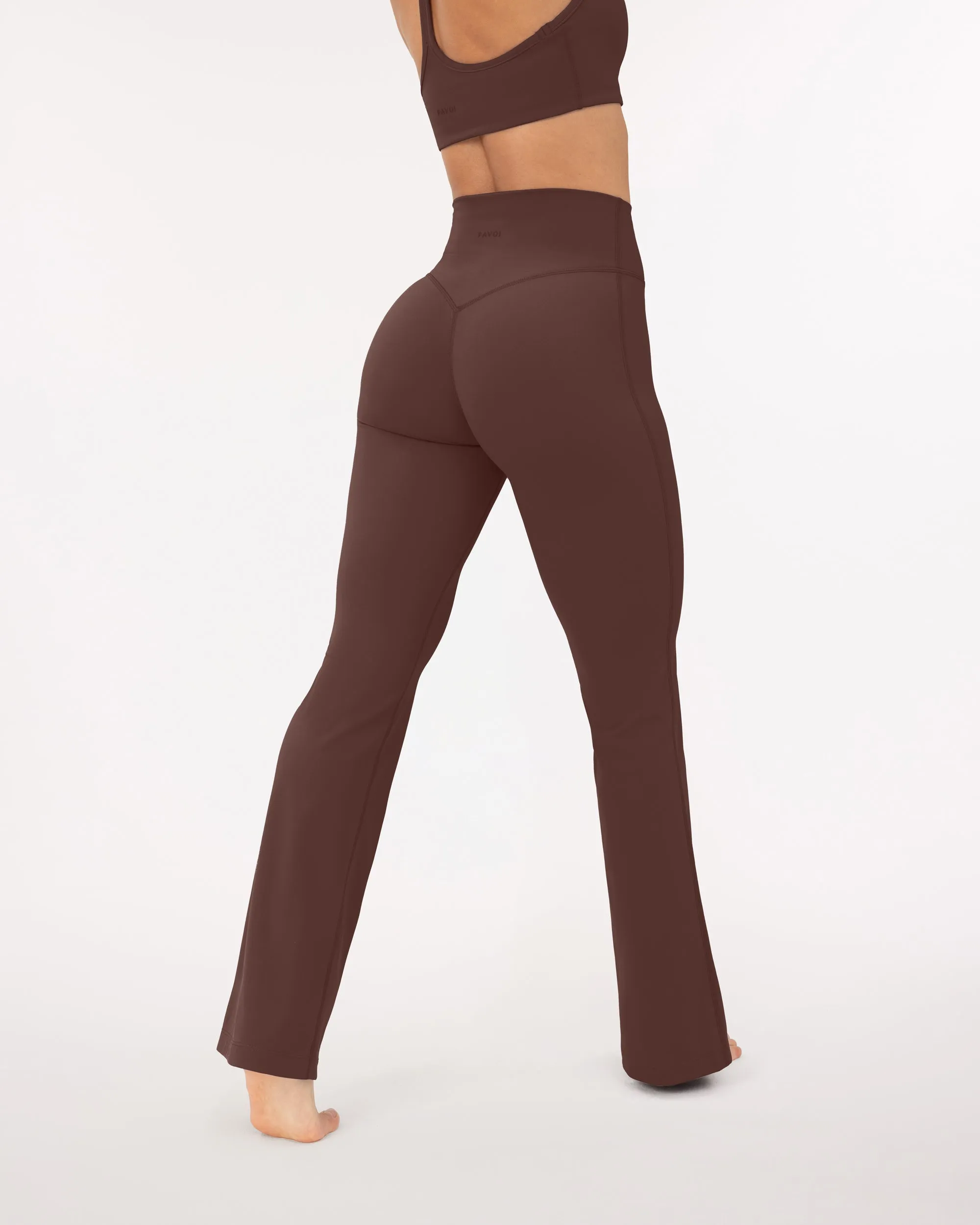 Athleisure Full Length Flared Leggings