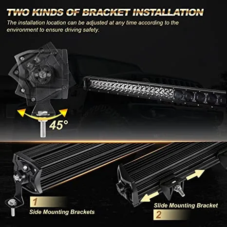Auxbeam - 52 Inch led Light bar 320W LED