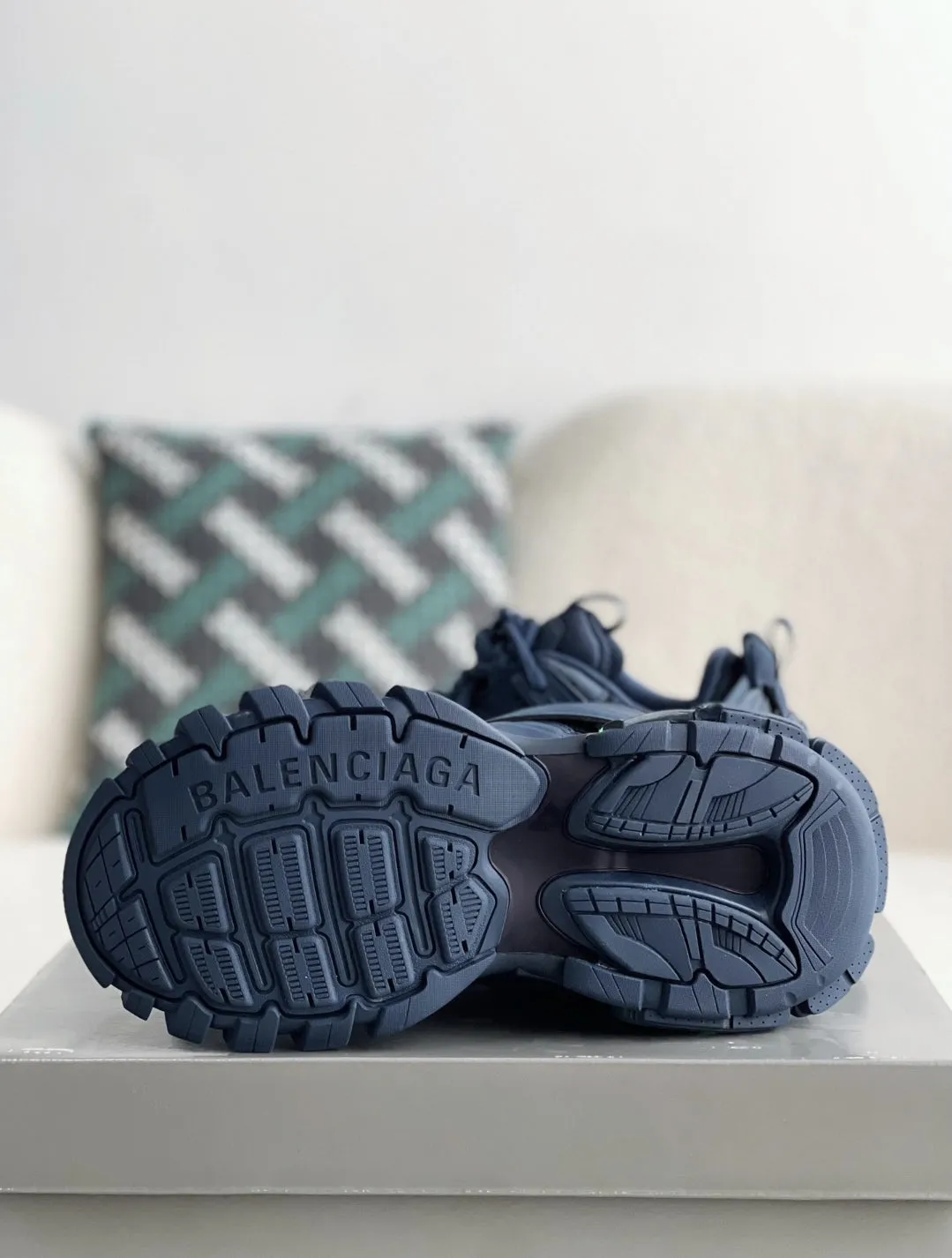 Balenciaga Track.2 Navy Blue Sneaker