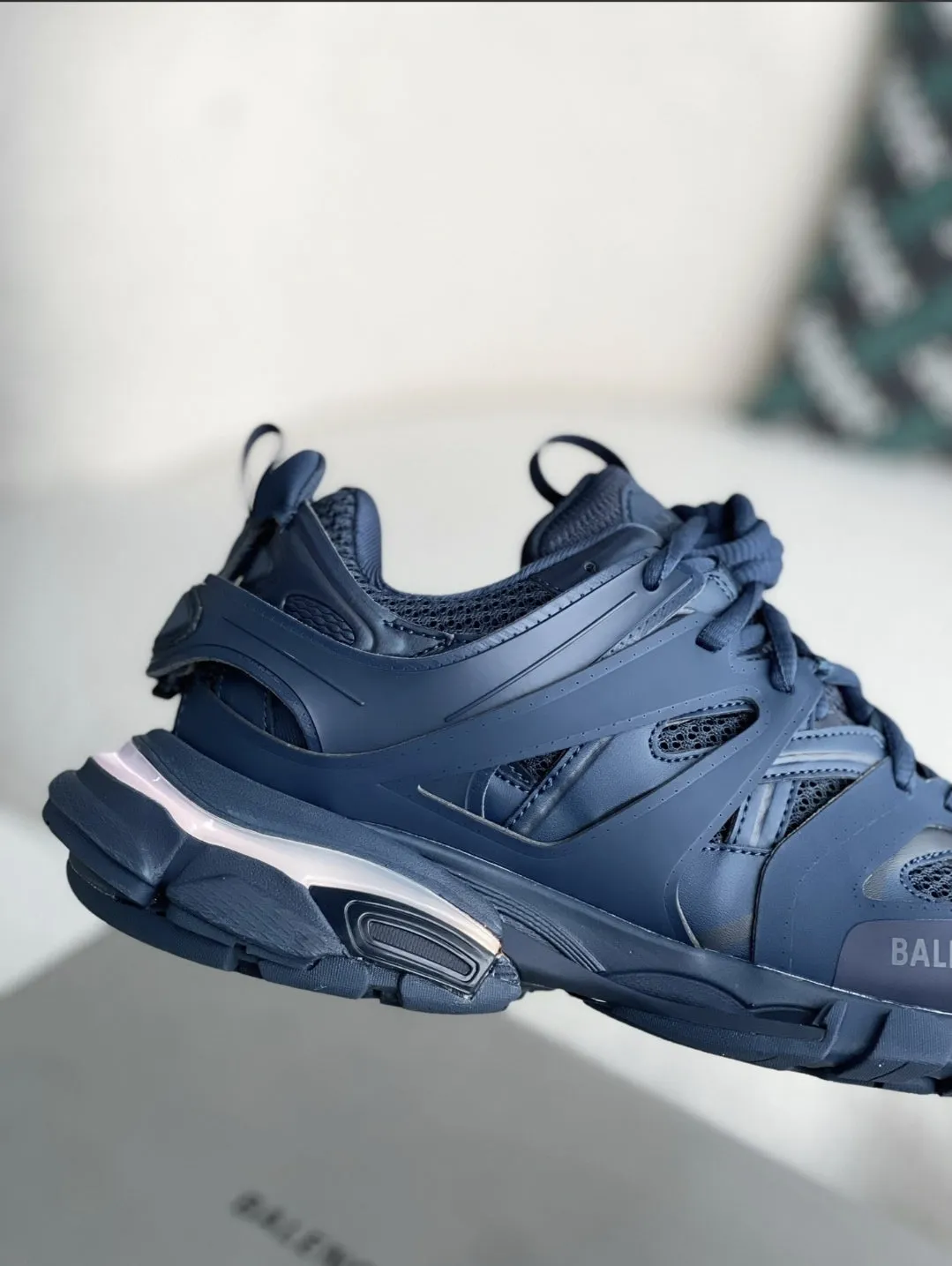 Balenciaga Track.2 Navy Blue Sneaker