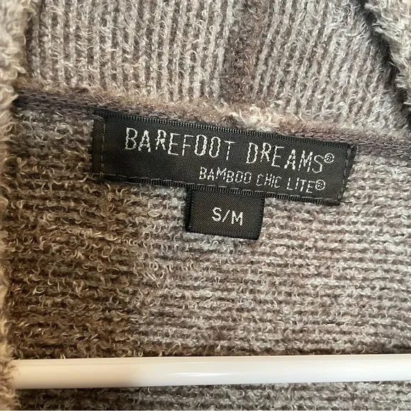 Barefoot Dreams Bamboo Chic Lite Knit Cardigan in Tan S/M