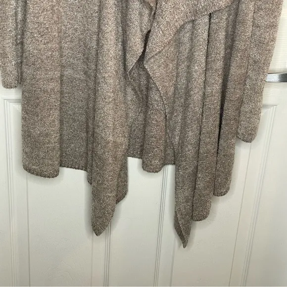 Barefoot Dreams Bamboo Chic Lite Knit Cardigan in Tan S/M