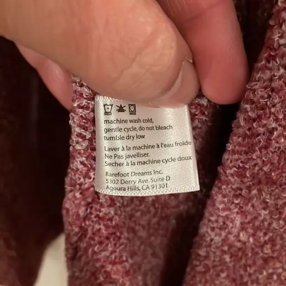 Barefoot Dreams Bamboo Chic Lite Island Wrap - Vintage Rose