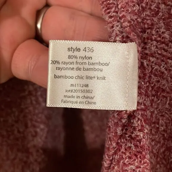 Barefoot Dreams Bamboo Chic Lite Island Wrap - Vintage Rose