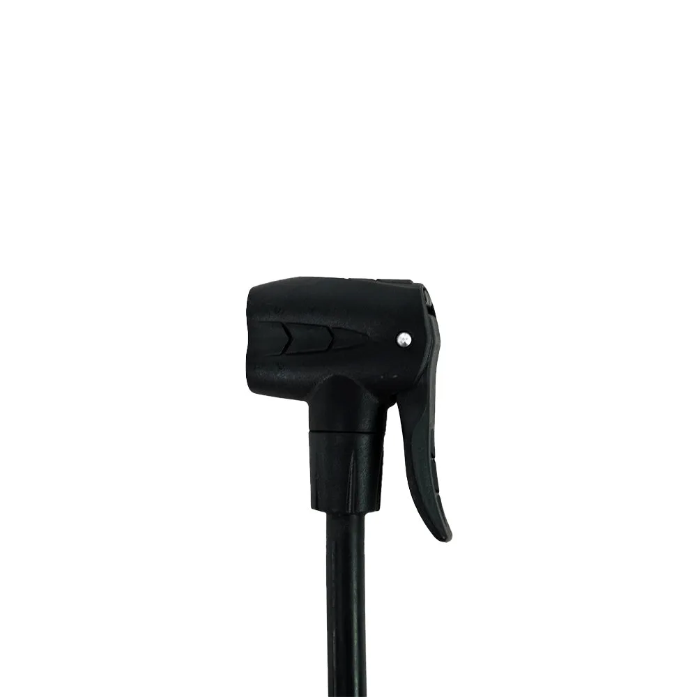 BETO Folding Alloy Floor Bike Air Pump with Gauge CMP-113 Biking Accessories