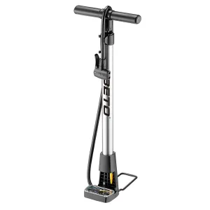 BETO Folding Alloy Floor Bike Air Pump with Gauge CMP-113 Biking Accessories