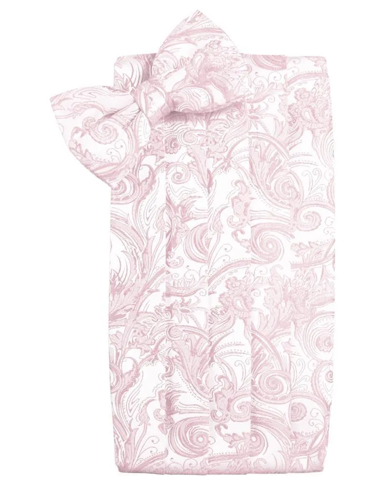 Blush Tapestry Cummerbund