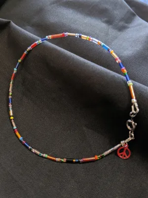 Boho Chic Peace Anklet