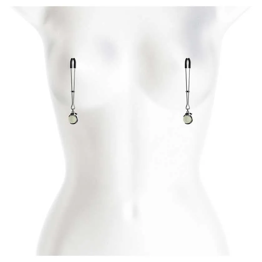 Bound G1 Glow-in-the-Dark Nipple Clamps