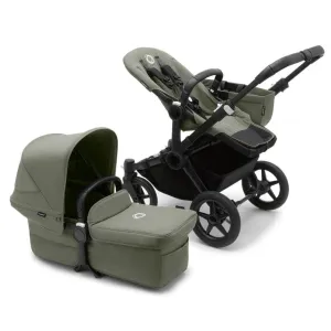 Bugaboo Donkey 5 Mono - Black/Forest Green/Forest Green