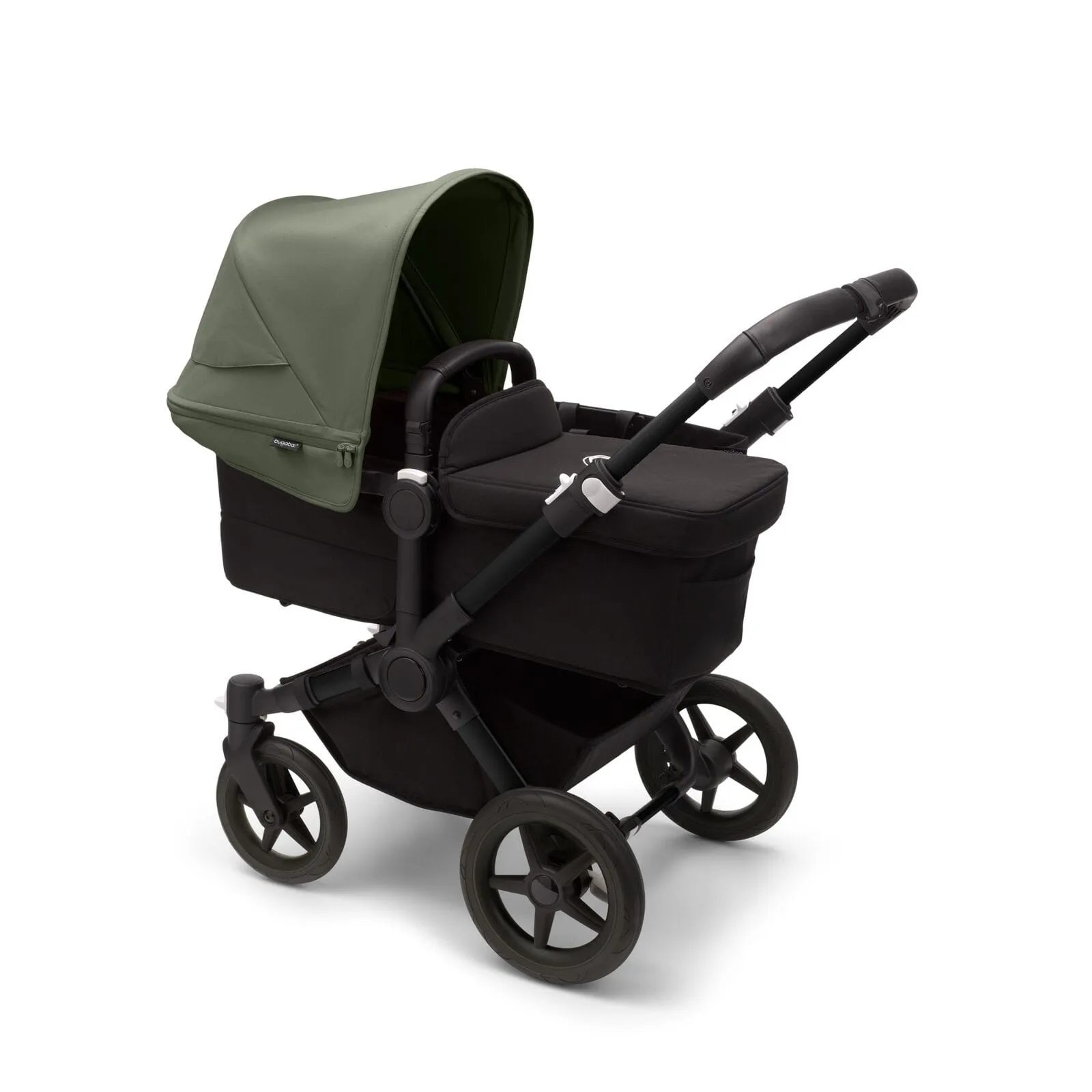 Bugaboo Donkey 5 Mono - Black/Midnight Black/Forest Green
