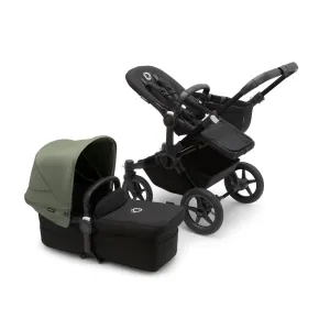 Bugaboo Donkey 5 Mono - Black/Midnight Black/Forest Green