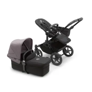 Bugaboo Donkey 5 Mono - Black/Midnight Black/Grey Melange