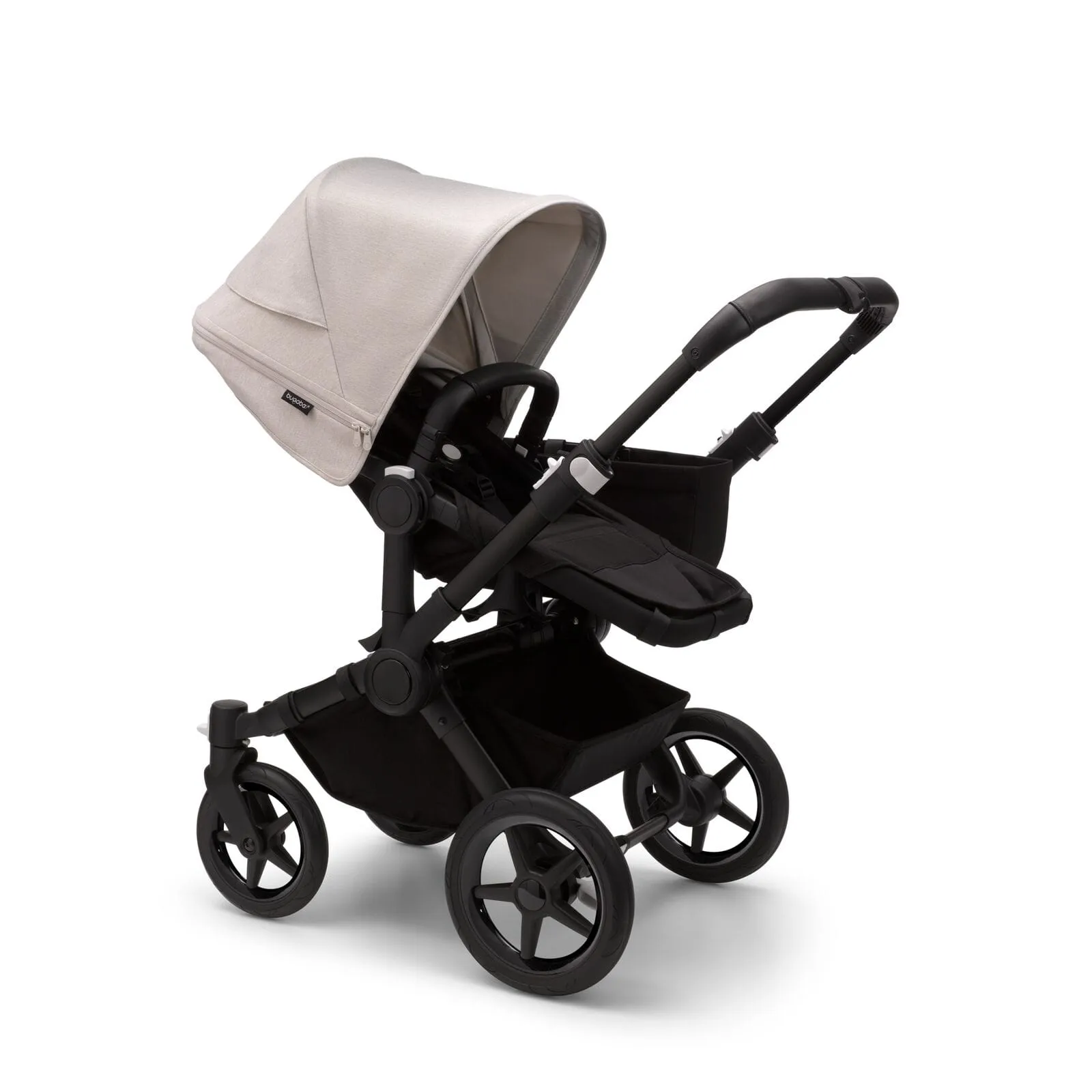 Bugaboo Donkey 5 Mono - Black/Midnight Black/Misty White
